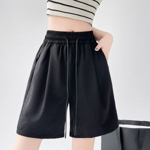 miiow | Cat Lady Nafu Yamamoto Womens Short Shorts Summer Outdoor Wear Loose Quick Dry Casual Five-Quarter Length Breathable Pants