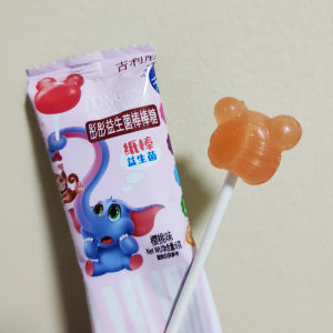 Rosaina TongTong Sugar-Free Probiotic Lollipops Juicy Fruit Flavored Snacks 8 Pieces Come with 2 Extra Pieces Guangdong China