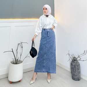 ROK JEANS THEANA SKIRT standar premium