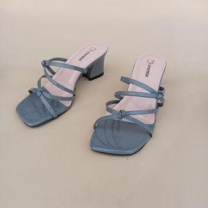 sandal heels wanita terbaru hak tinggi 5cm sol karet