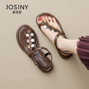 Josiny | Toepost Beach Sandals For Dresses