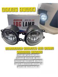 foglamp led putih axia bezza myvi alza rav4 wish avanza camry altis vios innova estima yaris vellfire spotlight led puti