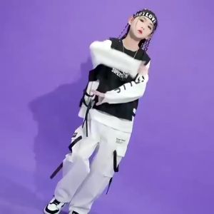 YORU Setelan Dance Anak Laki-laki Korea 3in1 Atasan Vest Bawahan Cargo 2-14 Tahun LITTLE ROOM KIDS