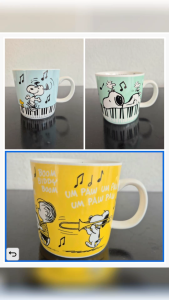 Peanuts Worldwide LLC Yamaka ceramic mug (Snoopy & music)