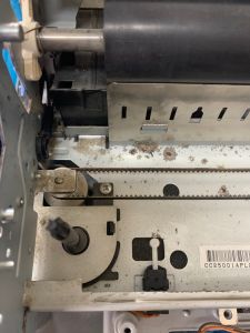 epson lq310 bộ nhông và cây kéo ribbon mực