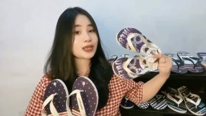 SV7N-0143 Sandal Jepit Pria Dewasa UK 36-43 Dan Anak anak UK 26-35 Sandal Distro Printing Sendal Pria Sehari hari