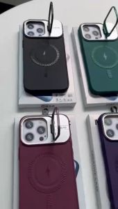 Tinjauan Kasus Lembut Magsafe Standing Chrome Kamera iPhone 11/11 Pro/11 Pro Max/12/12 Pro/12 Pro Max/13/13 Pro/13 Pro Max/14/14 Pro/14 Pro Max/15/15 Pro/15 Pro Max