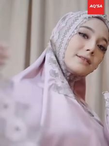 Mukena Dewasa Aqsadaily Muslim Terbaru Velvet Renda Sutra Sage 2 in 1 Mewah Elegan 2024