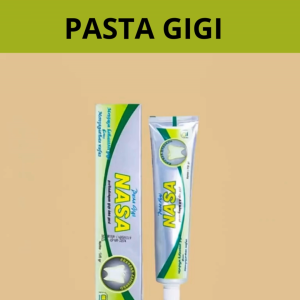 NASA Paket Hemat 2 PCS Pasta Gigi Alami Best Quality BPOM Terbaik untuk Kesehatan Gigi Produk Terpercaya