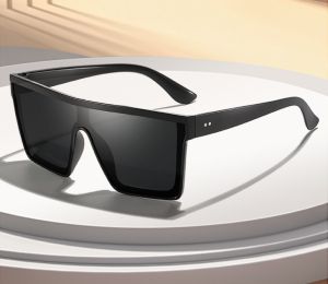 แว่นกันแดดแฟชั่นกรอบใหญ่สำหรับผู้ชายแว่นตากันแดดป้องกัน400ด้วยแสงยูวีแว่นกันแดดหลากสีเหมาะสำหรับผู้หญิงขับรถชายหาด