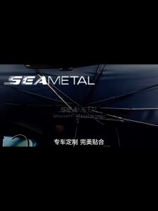 SEAMETAL Peningkatan penebalan tingkap depan kereta dilipat Sunshade automotif dalaman kereta mudah alih SUV tempat letak kereta luar habuk-bukti perlindungan perlindungan matahari