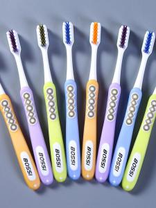 Durable Medium Hard Bristle Toothbrush for Men Deep Cleaning Smoking Stain Removal High End Family Pack Oral Care Tools