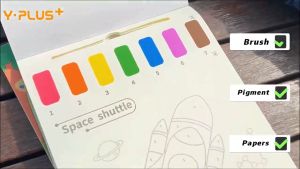 YPLUS 3 in 1 Water Coloring Book