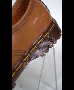 Sepatu Boots Wanita Low Boot 3 Hole Kulit  Like Docmart 7010 (TAN)