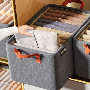 Foldable Large Clothes Storage Box Wardrobe Closet Drawer Storage Basket Large Capacity Storage Box Organizer