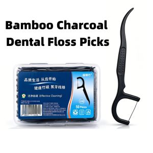 1/2/3/5Box Portable Disposable Dental Floss Plastic Toothpick High-tension Dental Floss Stick Dental Floss Box ﻿Oral Care