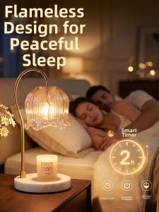 BEAUTY IN THE LIGHT | Flower-scented No-Flame Aroma Lamp Bedroom Atmosphere Light