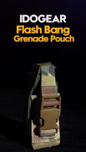 IDOGEAR Tactical Flash bang Pouch Quick Release MOLLE Military Tool Bag Flashbomb Pouch Tactical EDC Belt-Pouch Outdoor 3593