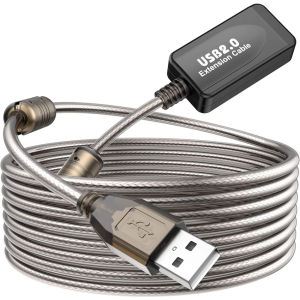 Kabel USB 2.0 Extender Aktif Extension Active With Chipset Male to Female 5Meter / 15Meter