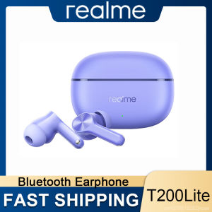 Realme Buds T200 Lite True Wireless Earphone AI Call Noise Reduction Headset Bluetooth 5.4 HiFi Stereo Cycling Headphones 600mAh