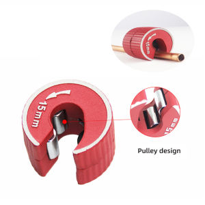 Round Pipe Tube Cutter Aluminium Alloy Body Self Locking for Copper Tube Aluminium PVC Plastic Mini Round Pipe Cutter Tool