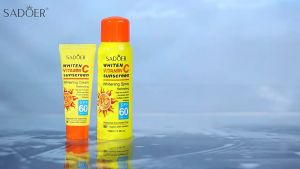 👑BY 80 SADOER Whiten Vitamin C Sunscreen Whitening Spray Spf60+pa+++Waterproof And Sweat proof维生素C防晒美白喷雾 防紫外线防晒美白二合一