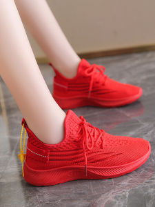 รองเท้าบู๊ทส์ผ้าปักลายพรางกันลื่นระบายอากาศได้ดี ทรงสปอร์ตแบบลำลองสำหรับกลางแจ้ง รองเท้าคุณภาพเยี่ยมสำหรับผู้หญิง