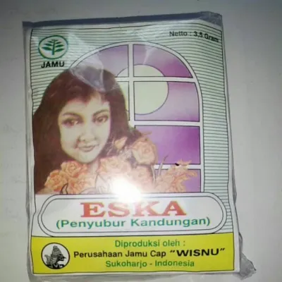 Jamu Eska Penyubur Kandungan Serbuk 1 Pack 10 Pcs