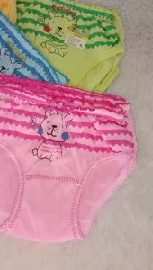 PROMO! 12 Pcs celana dalam ANAK cewek/anak perempuan karakter LUCU MURAH. Nazriel Baby Shop
