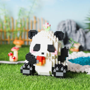 Miniature Small Particle Building Blocks Assembly Puzzle Toy Gift for Boys And Girls Flower Panda LBYU Brand Educational Toy