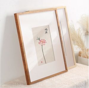 A2 A3 A4 Wooden Photo Frame Large Size Picture Frame Wall Decoration Accessories Without Mat
