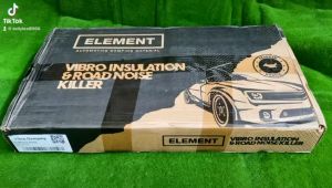 8pcs ELEMENT Silver  Car Sound Proof Damping  (75cm x 50cm)