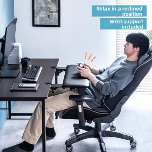 Sanwa Supply | Folding & Extendable Keyboard Tray Steel Frame