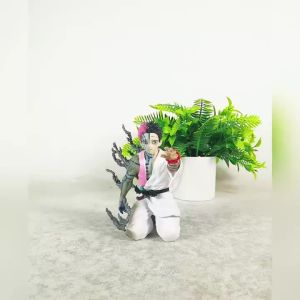 Bandai | Ghost Slayer Anime Character Top Wind Trio Nest Seat Kneeling Before Death Confession Figure PVC Model Desktop Ornament Toy Gift