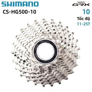 SHIMANO | Bộ Líp Xe Đạp SHIMANO CS-HG500 10 Tốc Độ Dành Cho Xe Đạp Đường Trường Và Xe Đạp Leo Núi Líp Hợp Kim Tùy Chọn 11-25T/11-36T Có Sẵn 12-28T/32T/34T