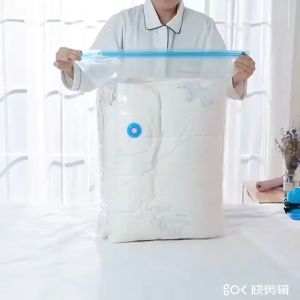Vacuum Bag 60cm x 80cm Storage Bag for Clothes Space Saver 80x80cm Resealable Storage Bag Compressed Bag -Paez Official