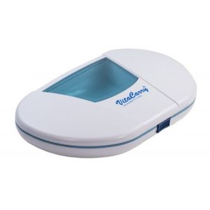 VitaCarry Food Grade Plastic Large Capacity Beautiful Weekly Portable Vitamin Pill Box Family Storage Organizer