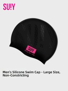 SUIY | Large Size No Head Compression Swimming Cap