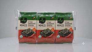 CJ Bibigo Crispy Seaweed Snack Hot Chicken 5g*3