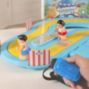 ของในสต็อก จัดส่งทันที ใหม่ ไฟฟ้า ไร้สาย การจำลองการเคลื่อนไหว ติดตามการเคลื่อนไหว เกมแข่งรถ ของเล่นเด็กการศึกษา