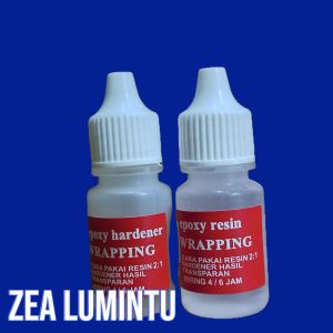 LEM JORAN JAGO EPOXY HARDENER RESIN BENING HASIL TRANSPARAN 10ML (LEM JORAN LEM KERAJINAN LEM 2 KOMPONEN LEM SUPER KUAT LEM SPUL SPEKER LEM SERBAGUNA)