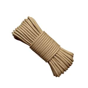 10 mét - Dây Dù tròn 3.2mm có lõi với 10% cotton mịn tay dùng làm vòng tay trang trí túi macrame