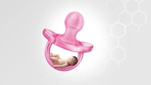 Chicco PhysioForma Mini Soft Silicone Soother / PhysioForma Soft Silicone Soother / PhysioForma Mini Soft Silicone Soother Glow in the Dark 0m/6m/12m