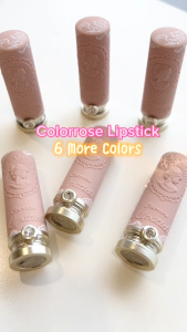 Colorrose Queens Cameo Floral Lace Embossed Pattern Matte/Glossy Lipstick