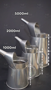 Stainless Steel Minyak Liter/Litre Tong/Tin Jug