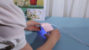 Quick-Dry LED UV Gel Mouse Light Nail Dryer Portable Support Charge Lamp