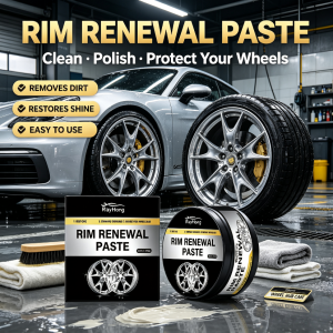 50g Wheel Scratch Care Paste Aluminum Alloy Wheel Refurbishment Polishing Scratch Removal Universal for Multiple Car Models