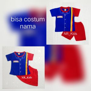 SETELAN SERAGAM LUCU/BAJU LUCU SIZE 6 bln - 5 thn