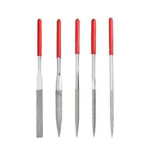 5/10PCS Needle File Set Multipurpose Small Diamond Kit Round Square Flat Shape for Metal Crafts Wood Plastic Sanding Jewelry