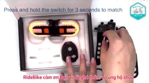 Đèn Hậu Xe Đạp Cao Cấp – Đèn Xi Nhan Gắn Cọc Yên Tách Rời